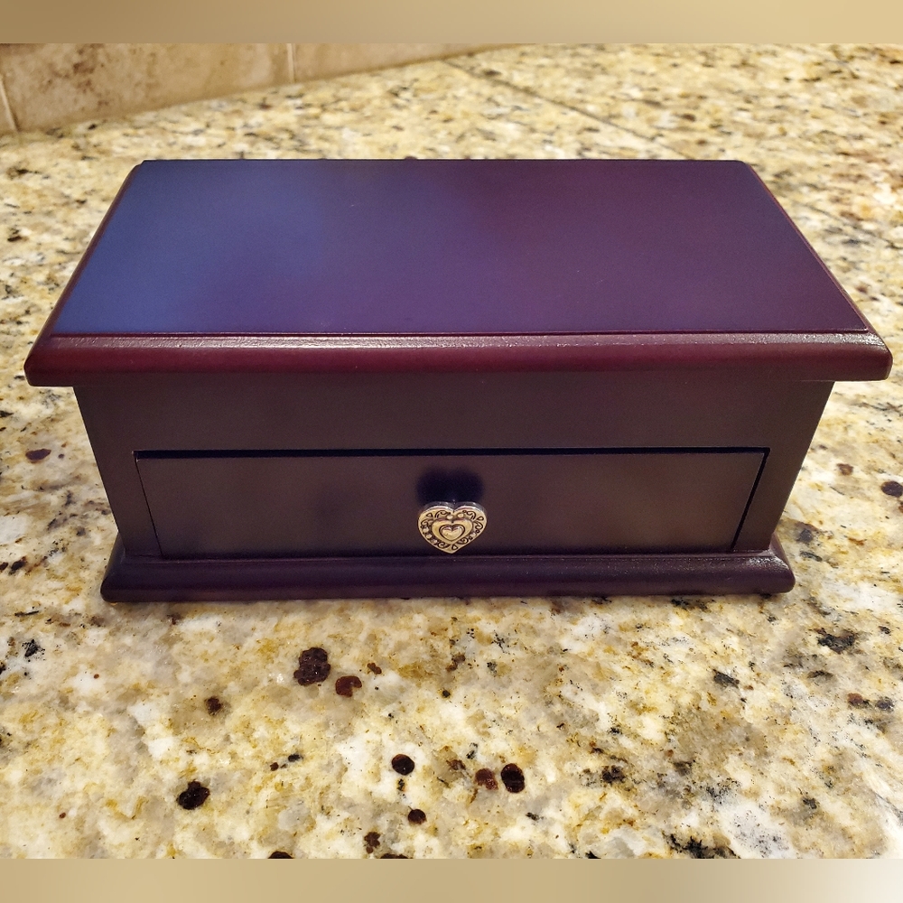 Brighton Wood Jewelry Box Charm Keeper